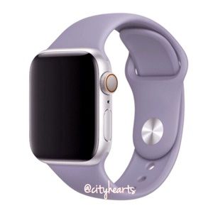 NEW Smokey Lavender Grey Apple Watch Sport Band